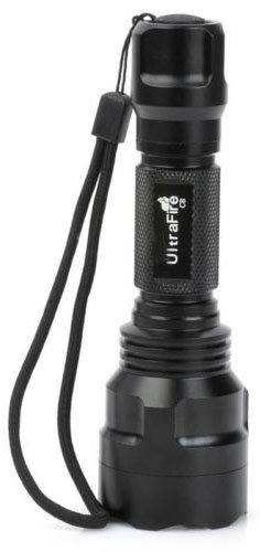 UltraFire Zaklamp 400lm, Zwart
