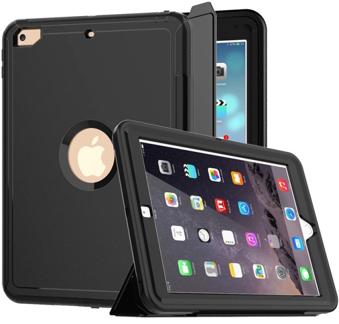 Volledige beschermhoes met ingebouwde schermbeschermer, iPad mini 1/2/3