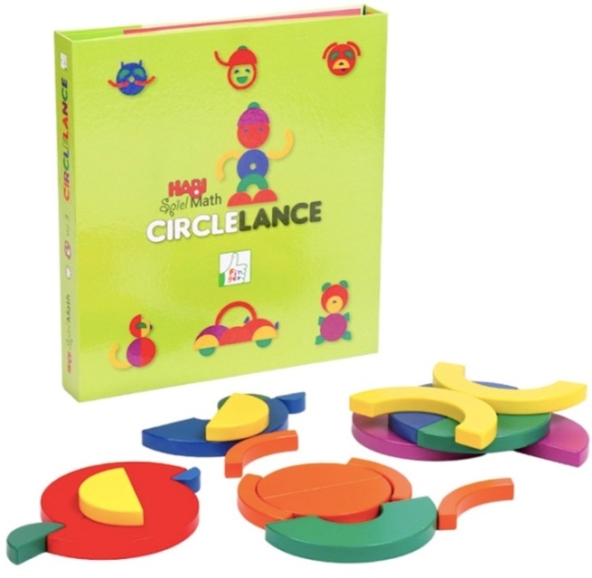Creatieve puzzel met cirkels