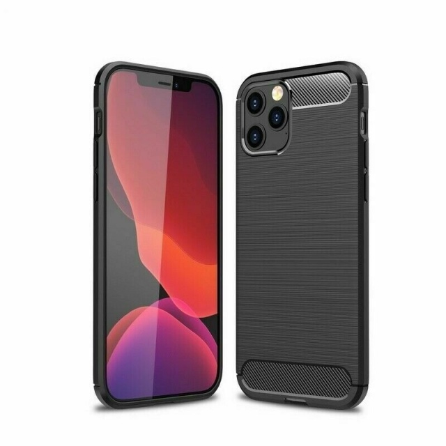 Mooie telefoonhoes voor iPhone 12 mini, Zwart