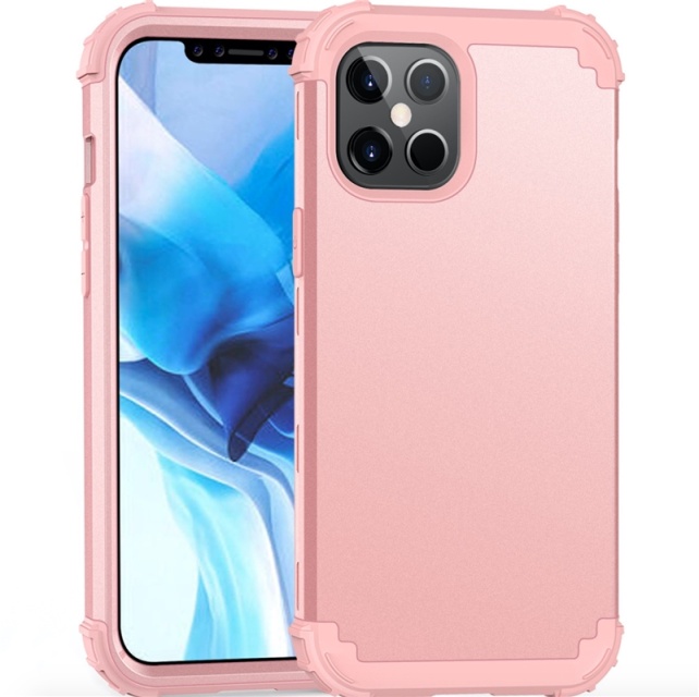 Stootbestendige hoes voor iPhone 12 mini, Roze