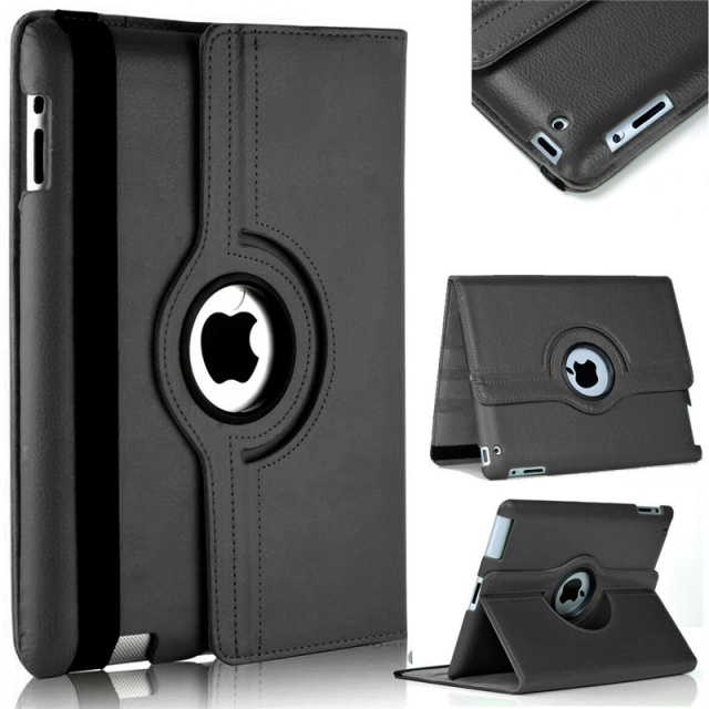 Beschermhoes 360°, voor iPad Pro 12.9 2020, Zwart