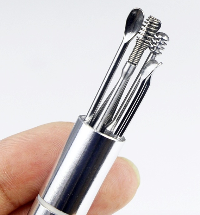 Oorsmeerreiniger, 6 onderdelen