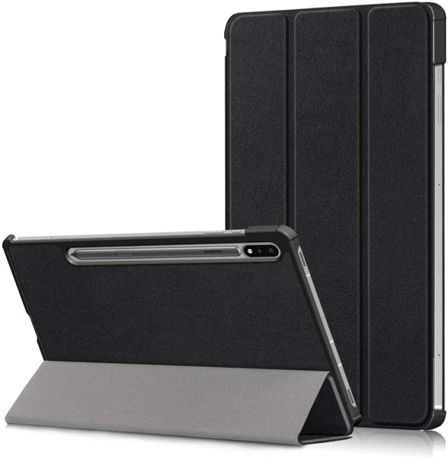 "Tri-fold hoes met standaardfunctie voor Galaxy Tab S7 11"", Zwart"
