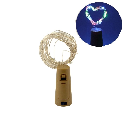 LED-slinger voor glazen flessen, veelkleurig