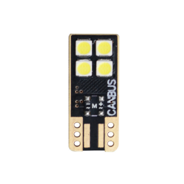 CANBUS N2-T10-4SMD, 3W, 9-24V, Wit
