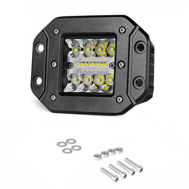 LED Oprijplaat, Inbouw Werklamp 5" 4320lm IP68