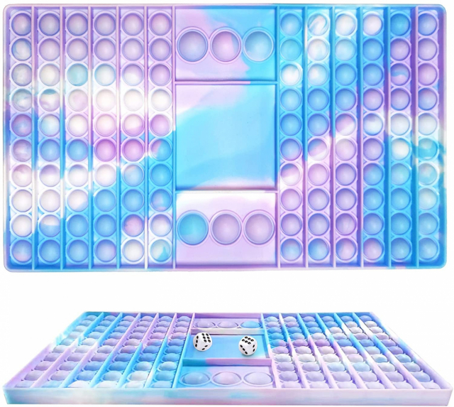 Pop-It schaakbord, Pastel