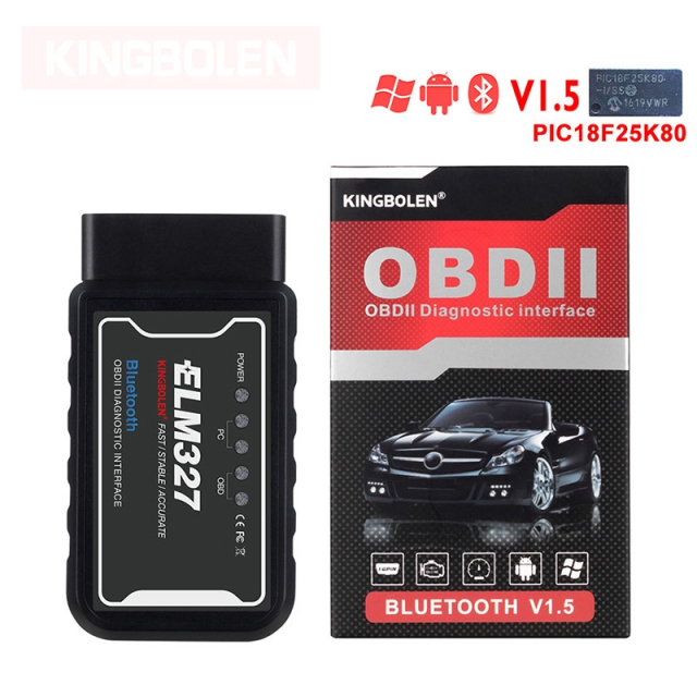 Foutcodelezer ELM327 Bluetooth OBDII voor Windows / Android