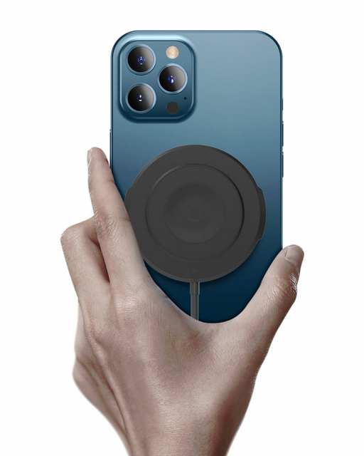 Dubbelsidige en draadloze magnetische oplader