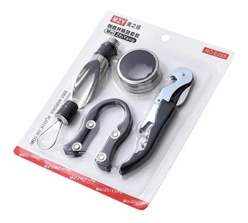 Kit tool voor wijn, 5 accessoires