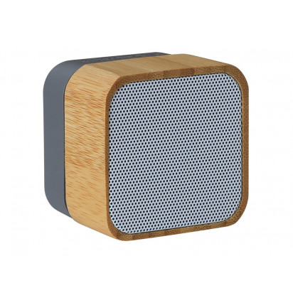 Bluetooth Mini Houten Luidspreker voor Kantoor, Grijs