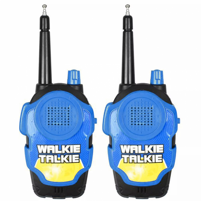Walkie-talkie voor kinderen in een 2-pack, Blauw