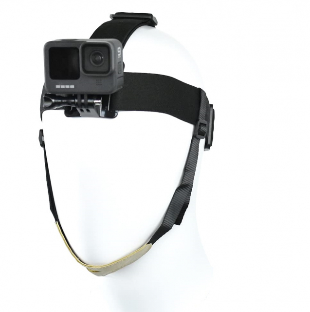 Hoofdband met kinriem voor Go Pro