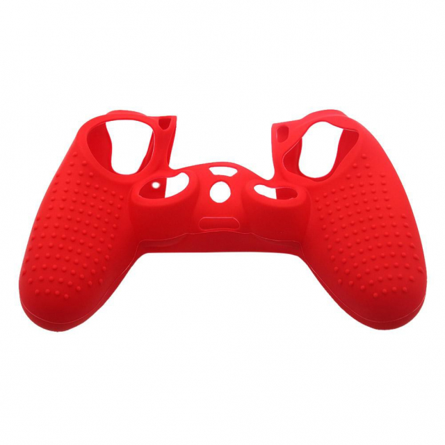 Siliconen hoes voor PS5-controller, rood