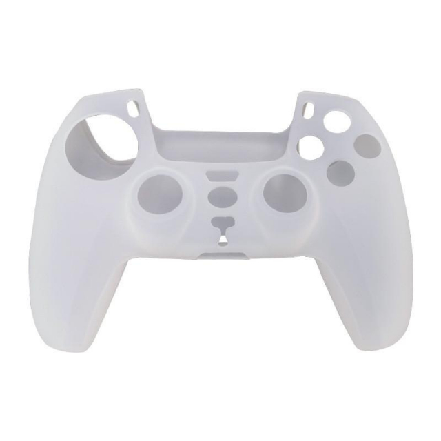 Siliconen grip voor PS5-controller, transparant