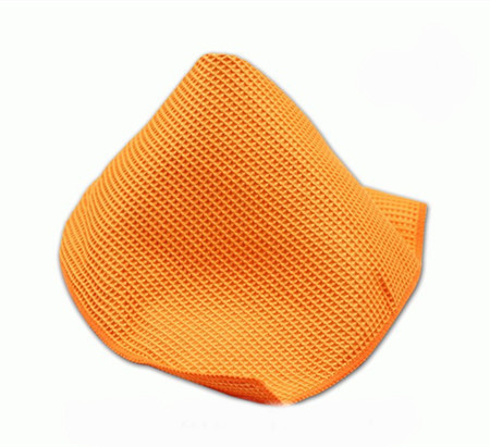 Microvezelpolijstdoek voor autoverzorging, oranje