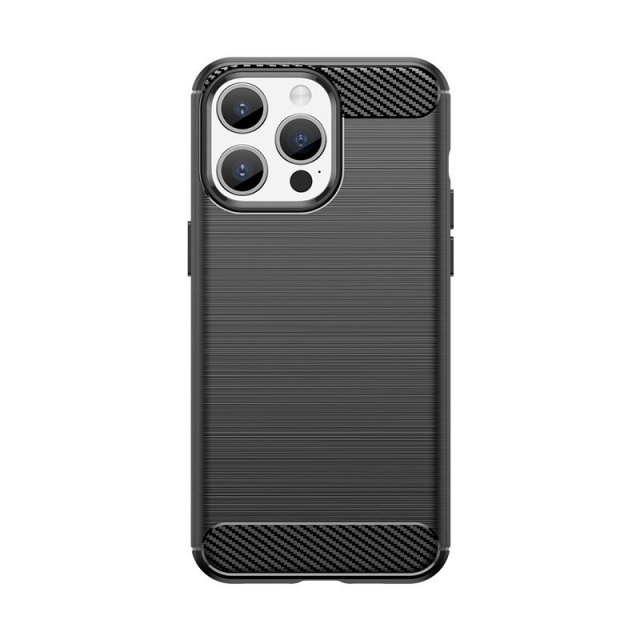 TPU hoesje voor iPhone 15 Pro, zwart