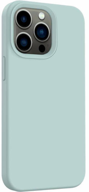 Siliconen hoesje voor iPhone 15 Pro, Mint