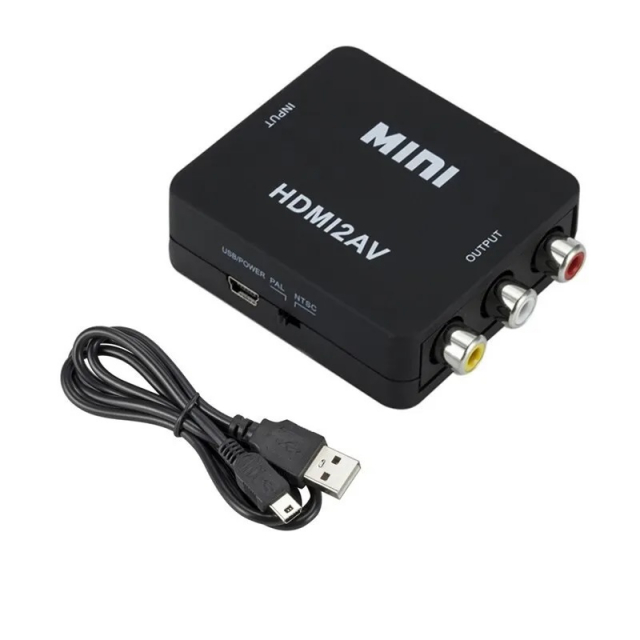 HD-video-omzetter Full HD 1080p - HDMI naar RCA