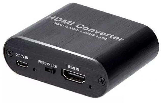 HDMI-converter HDMI naar HDMI+Audio+ARC
