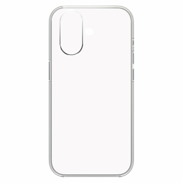 iPhone 16 Plus Slim Case, zachte TPU bescherming, transparant