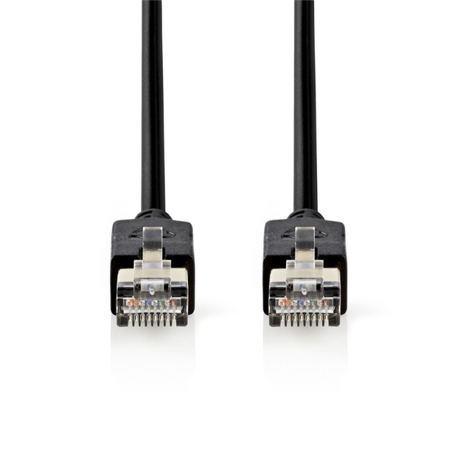 Nedis CAT6 Netwerkkabel | RJ45 Male | RJ45 Male | F/UTP | 20.0 m | Rond | LSZH / PVC | Antraciet | Window Box