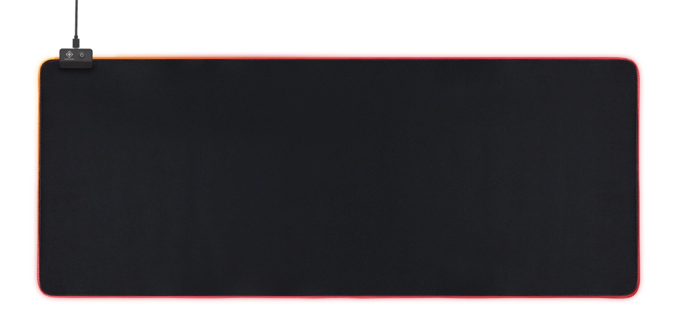 DELTACO GAMING RGB Mousepad, 90x36cm, 6xRGB modes, 7xStatic modes, bla