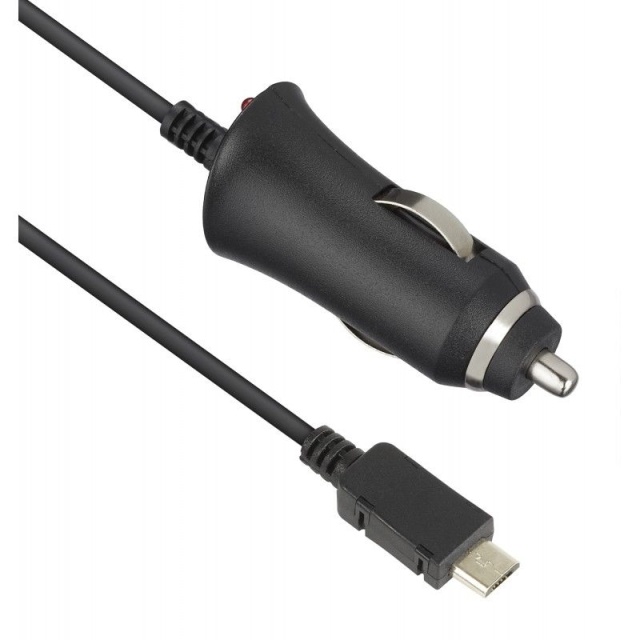 Autolader micro-USB 0,7A, Zwart