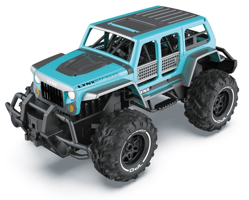 RC Big Foot Buggy 1:12, Blauw