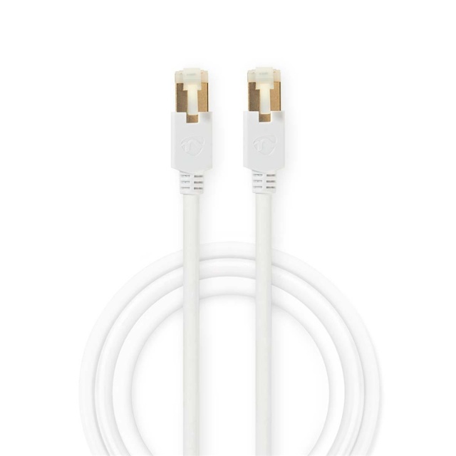 Nedis CAT6 Netwerkkabel | RJ45 Male | RJ45 Male | F/UTP | 5.00 m | Rond | LSZH / PVC | Wit | Window Box
