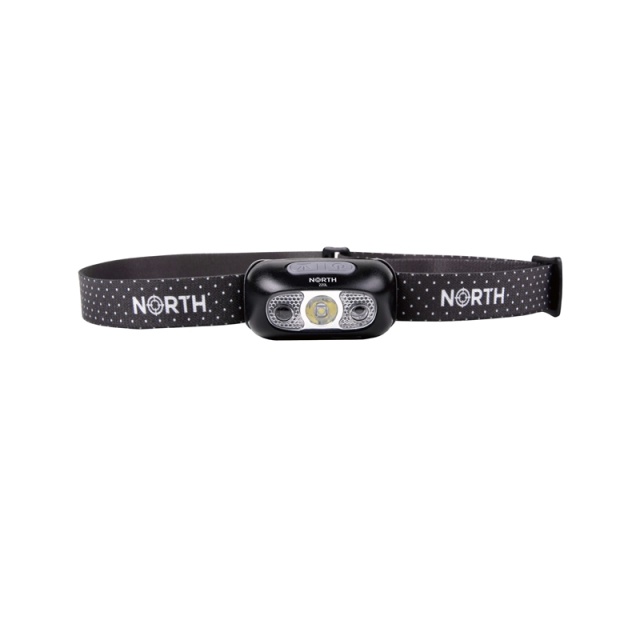 NORTH Headlight 220 Lumen Black app. 75m Cree-Led (XPG2) Sensor control