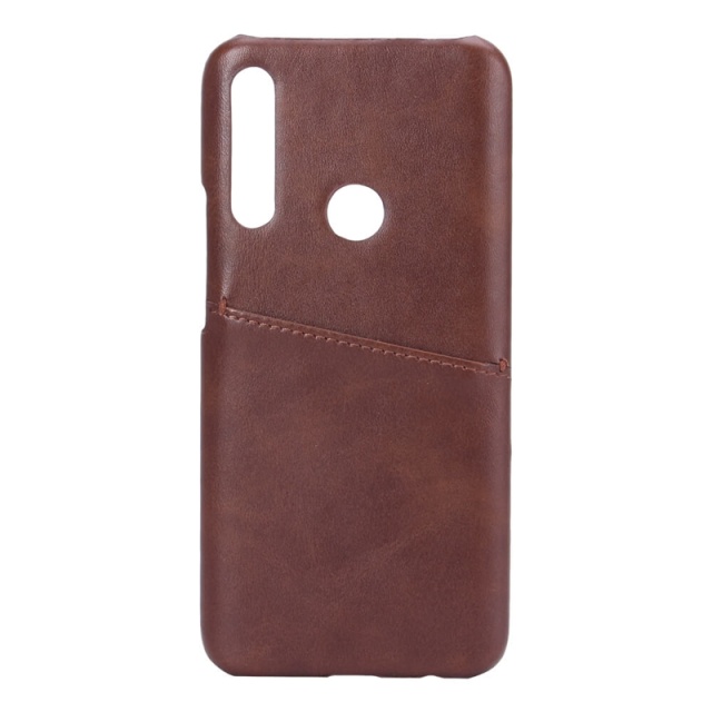 ONSALA Mobile Cover Brown with Cardpocket Huawei P Smart Z