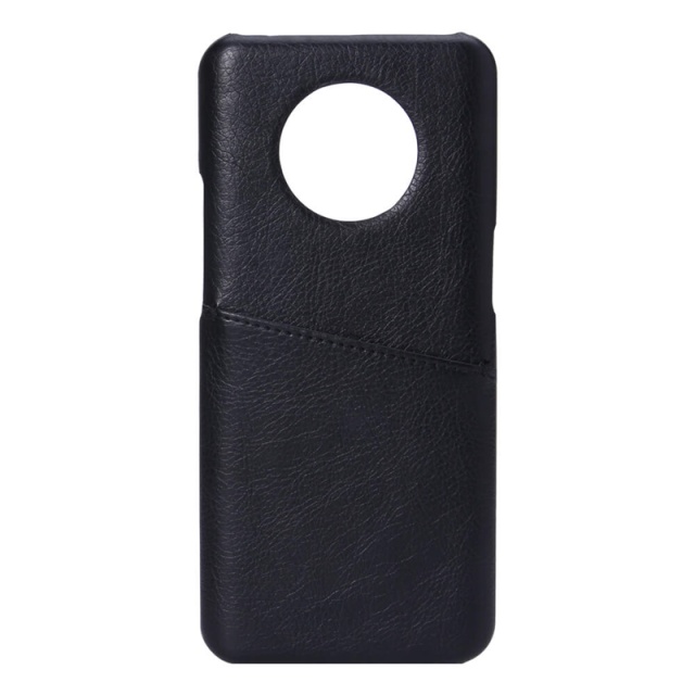 ONSALA Mobile Cover Black with Cardpocket Oneplus 7T