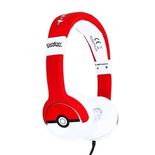 POKÉMON Headphones Junior On-Ear 85dB Pokeball