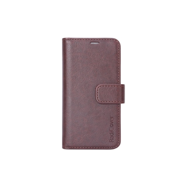 RADICOVER Radiation protected Mobilewallet PU iPhone 5/5S/SE Flipcover Brown