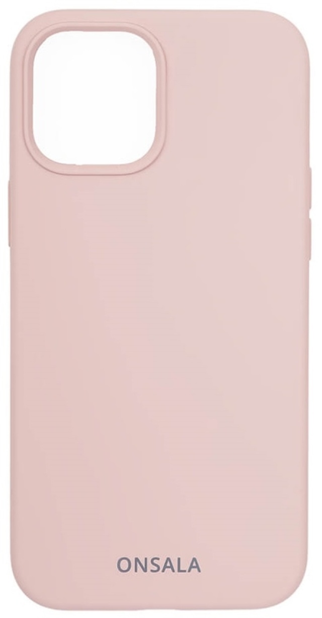 ONSALA Mobile Cover Silicone Sand Pink iPhone 12 Pro Max