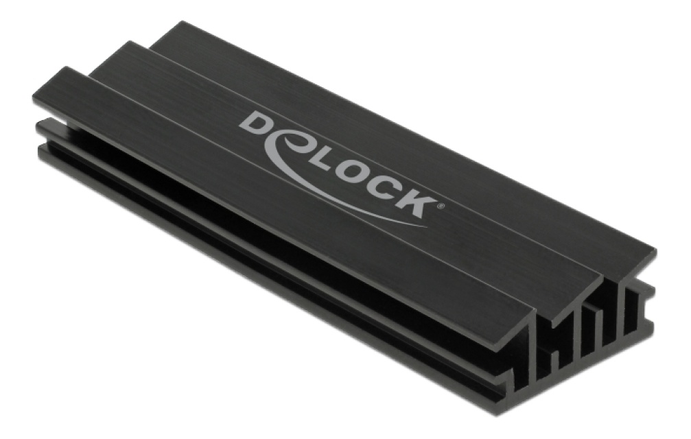 Delock Heat Sink 70 mm for M.2 module black