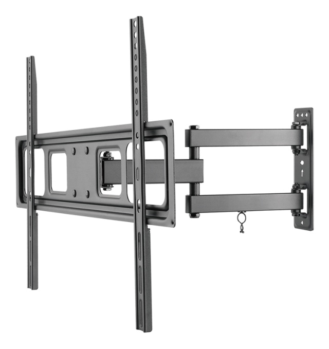 DELTACO, full-motion 3-way wall, 37"-70", 35kg, 200x200-600x400DELTACO