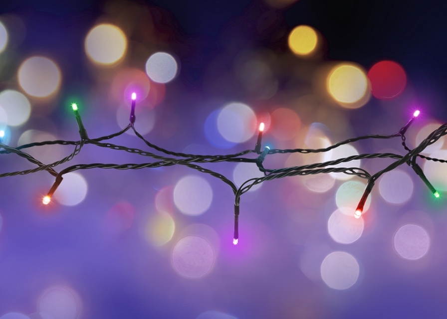 WiFi light chain, 5m, 40 led, adapter, IP44, RGB