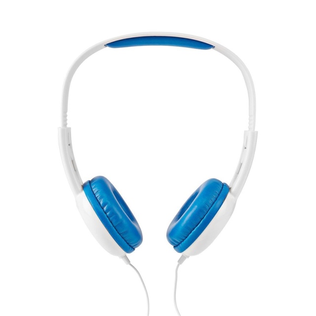 Nedis Bedrade On-ear Koptelefoon | 3,5 mm | Kabellengte: 1.20 m | 82 dB | Blauw