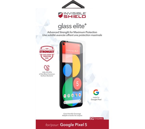 ZAGG InvisibleShield Glas Elite+ voor Google Pixel 5