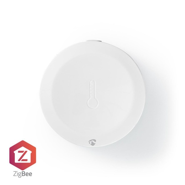 Nedis SmartLife Klimaatsensor | Zigbee 3.0 | Batterij Gevoed | Android™ / IOS | Wit