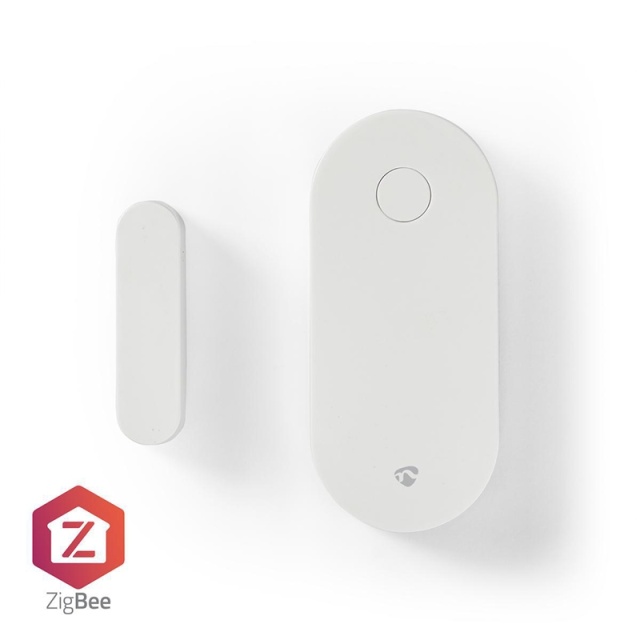Nedis SmartLife Slimme Deur/Raam Sensor | Zigbee 3.0 | Batterij Gevoed | Android™ / IOS | Wit
