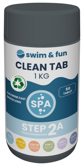 Spa CleanTab 5g, 1kg