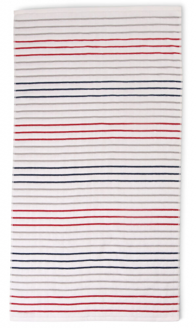 Lord Nelson Victory Seaside handduk, 50x70cm, Vit