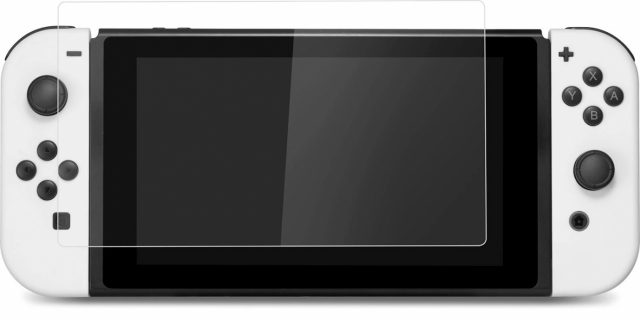 Mission SG Schermbeschermer van gehard glas voor Nintendo Switch OLED