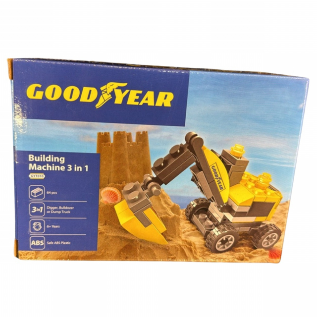 Lego Goodyear gelicentieerd - 3 in 1 - Bouwmachines