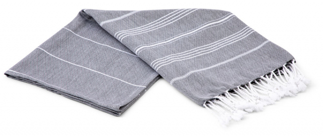 Lord Nelson Victory Hamam Skärbo Badlakan, Grå, 90x150 cm