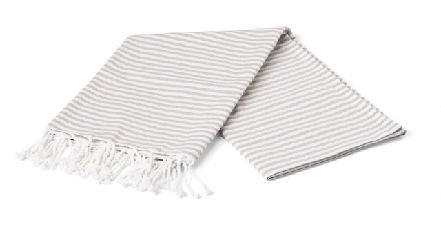 Lord Nelson Victory Hamam Medbo Badlakan, Ljusgrå, 90x150 cm